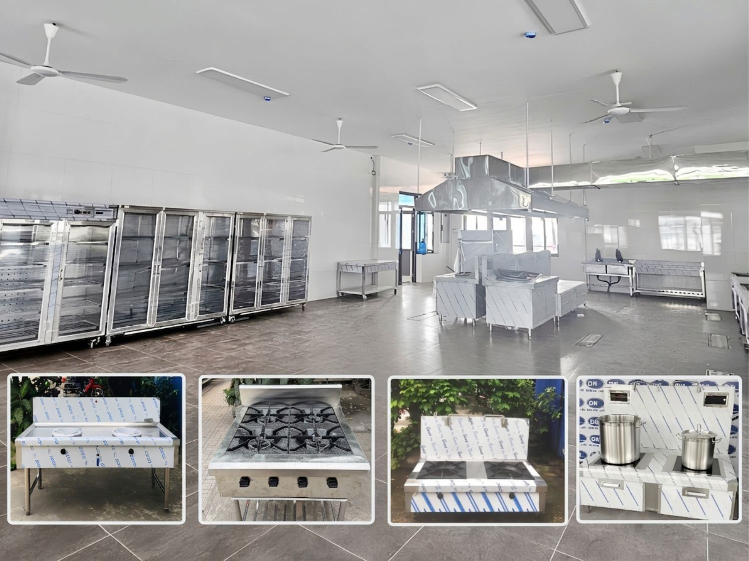 Bếp Công Nghiệp (Gas/Điện)